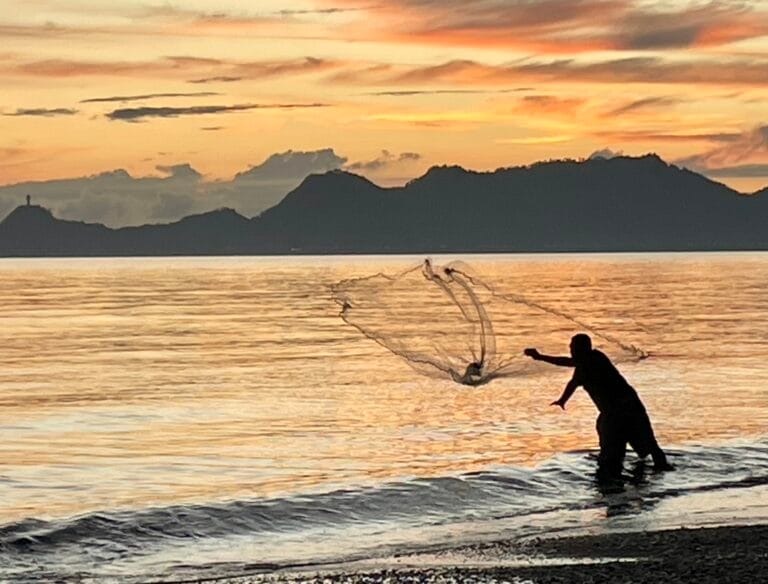 Fisherman, Timor-Leste, Anissa Lawrence, OceanEarth Foundation 2025
